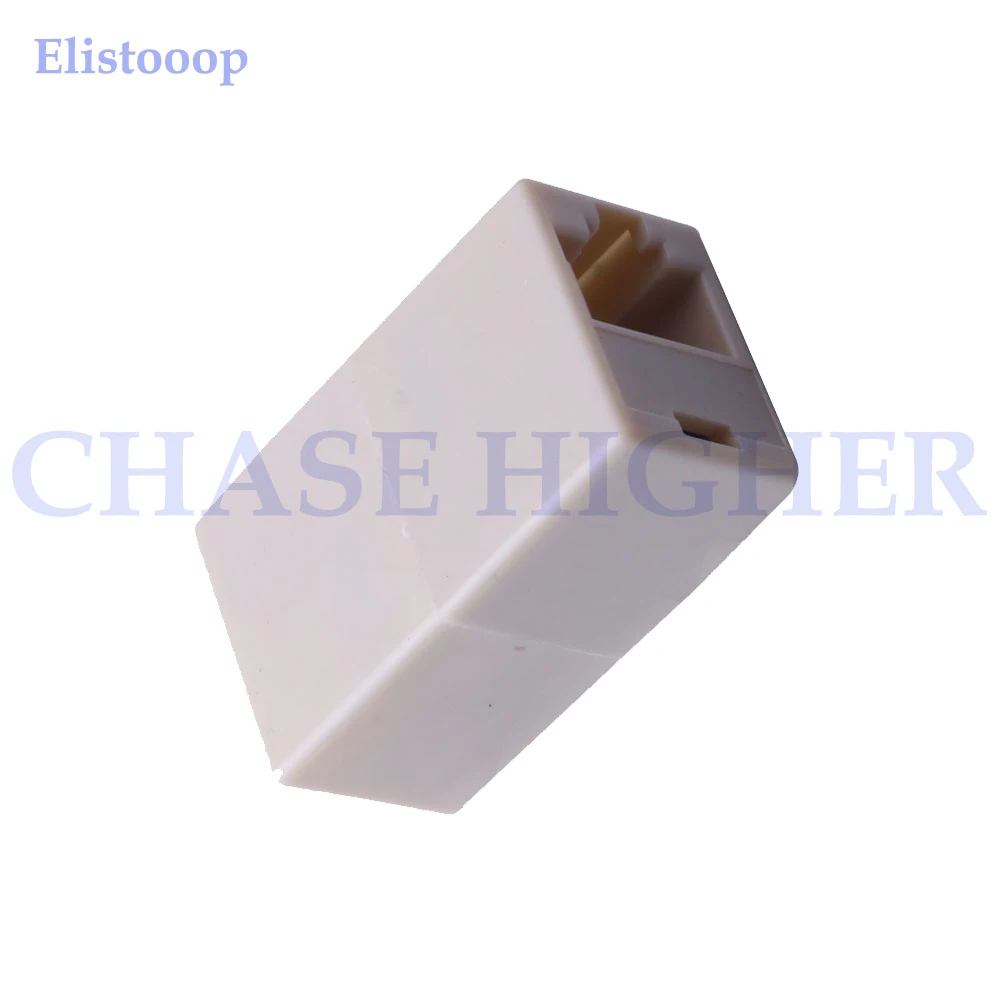 10 шт. соединитель RJ45 Ethernet двойная прямая головка Lan кабель Столярный CAT 5 5E 6 6a 7