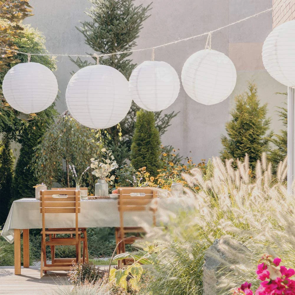 

Waterproof Yard Party Decor Hanging Light 20/25/30cm LED Solar Lantern Lamp Outdoor Garden Camping Hanging LED Light