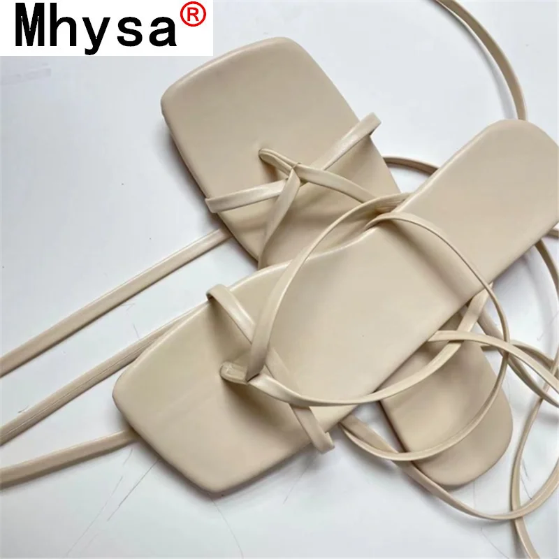 

2021 New Summer Women's Sandals Fashion Ankle Strap Square Head Open Toe Sandals Outdoor Comfortable Low-heeled Casual Sandals