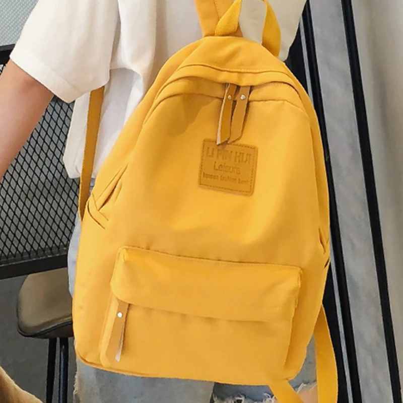 Рюкзак EnoPella женский нейлоновый Модный Водонепроницаемый школьный ранец для