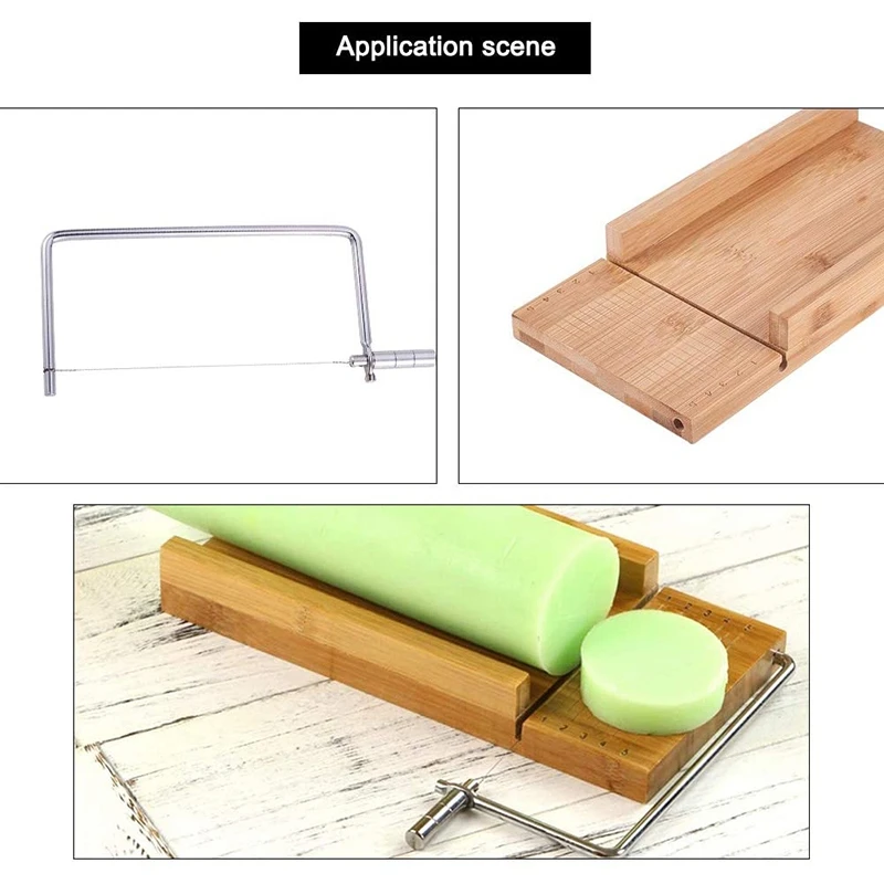 

Wood Soap Cutter Mold Beveler Planer Wire Soap Cutter Slicer for Handmade Candles Trimming DIY Cutting Making Tool