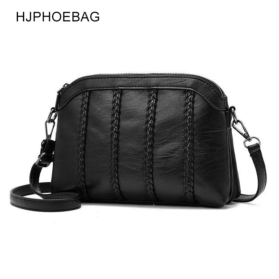 

HJPHOEBAG новая женская сумка через плечо из искусственной кожи женская сумка через плечо 2019 модная сумка-мессенджер маленькие сумки-конверты для женщин YC266