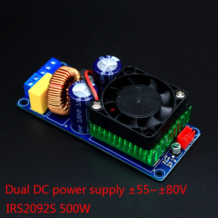 

IRS2092S high-power 500W class D HIFI digital power amplifier board finished board mono super LM3886