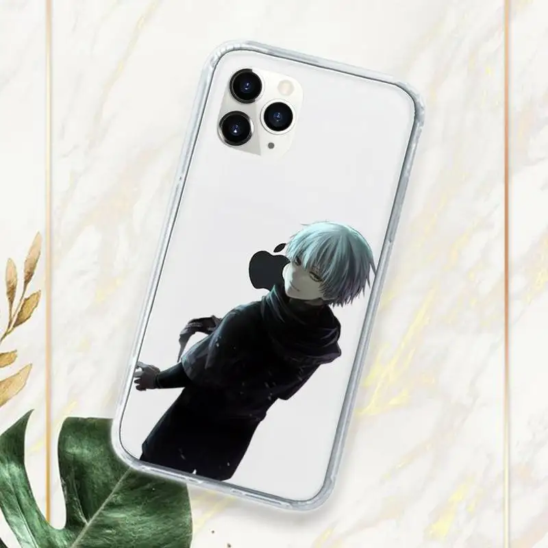 

Tokyo Ghoul Trendy Anime Kaneki Ken Phone Case Transparent for iPhone 11 12 mini pro XS MAX 7 8 6 6S Plus X 5S SE 2020 XR
