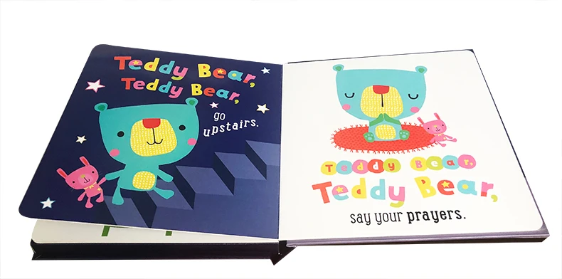 

Teddy Bear (with Plush)Board Book Scholastic Original English Picture Hardcover Book for Kids