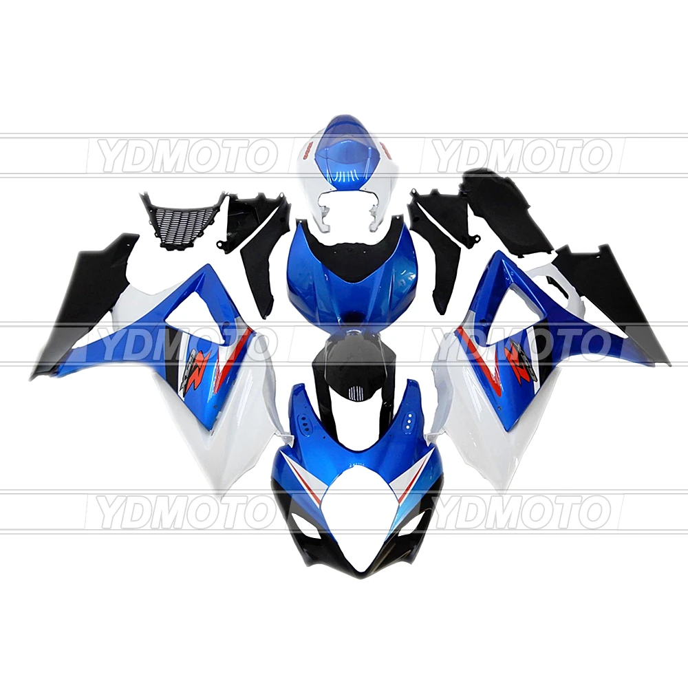 

Suzuki GSX-R 1000 07 08 GSXR1000 2007 2008 Blue Black Fairings Bodywork Kit 100% Fitment ABS Injection Mold Fairing Kit