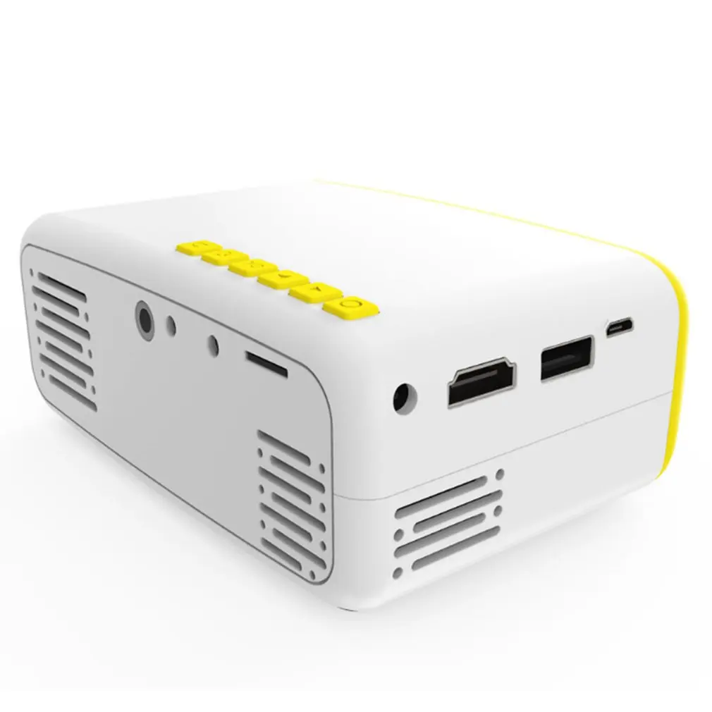 

LCD Projectors Mini 320x240 Pixels TFT LCD 800:1 Manual Operation LED Home Theater Projector Without Battery