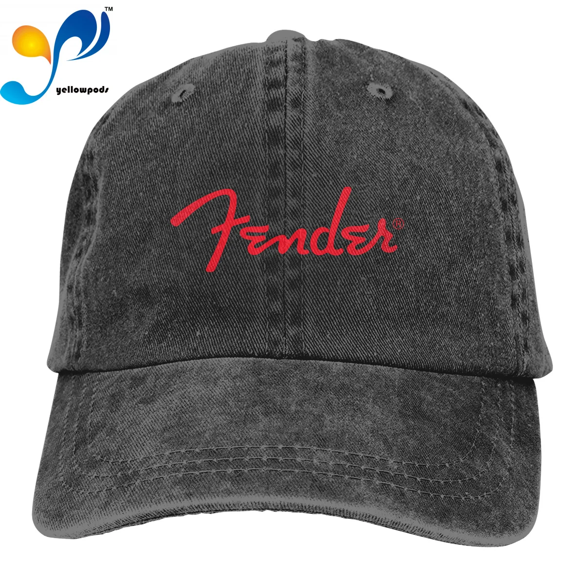 

Fender New Baseball Cap Adjustable Streets Hip Hop Hat for Women's And Men's