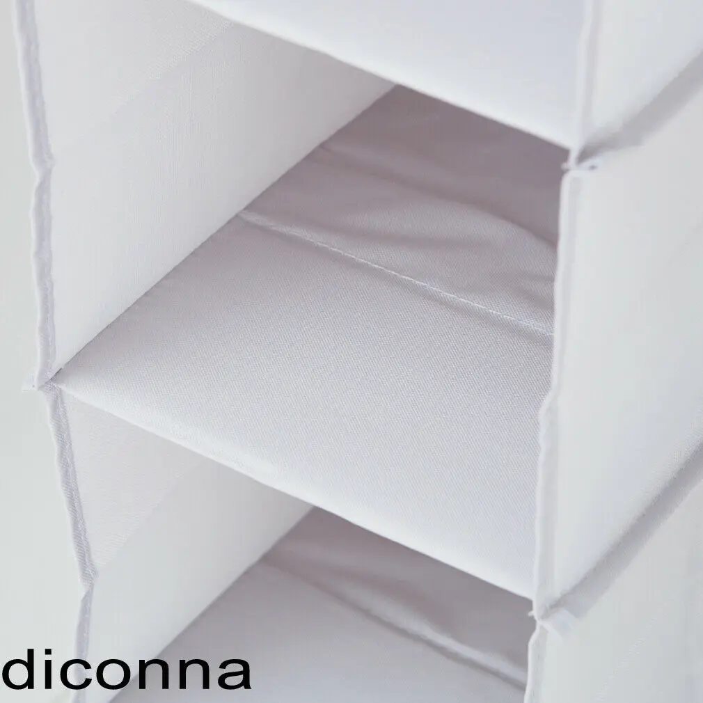 

Multi-layer Folded Drawer Type Interlayer Wardrobe Hanging Storage Bag Organizer Hanger Wardrobe Clothing Y9Y070D13