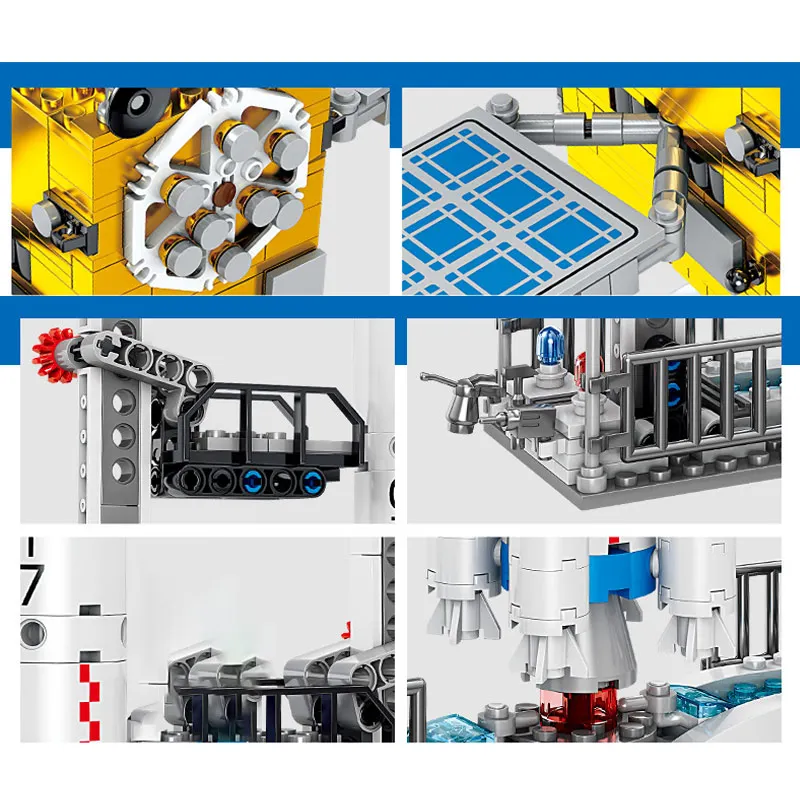 250 + шт. Строительный блок спутник Китай космический самодельный ракетный