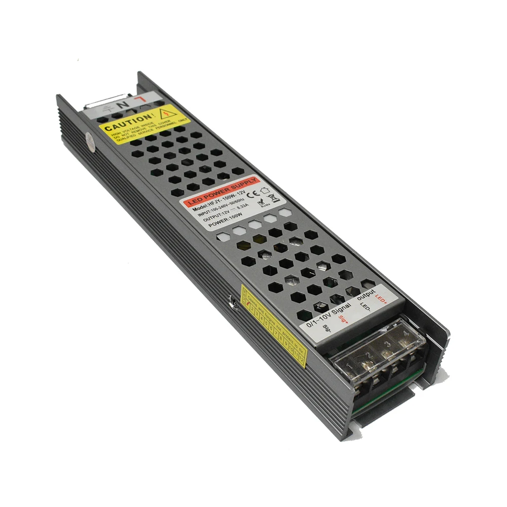 Теплопроводный адаптер питания постоянного напряжения 12 В 24 0-10 симистор с