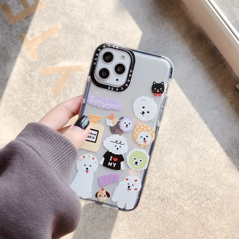 iPhone Xs Max Case Teddy Poodle Can Love New arrival 11PRO SE 2020 X Xr 7 Cover 8 Silicone for student | Мобильные телефоны и