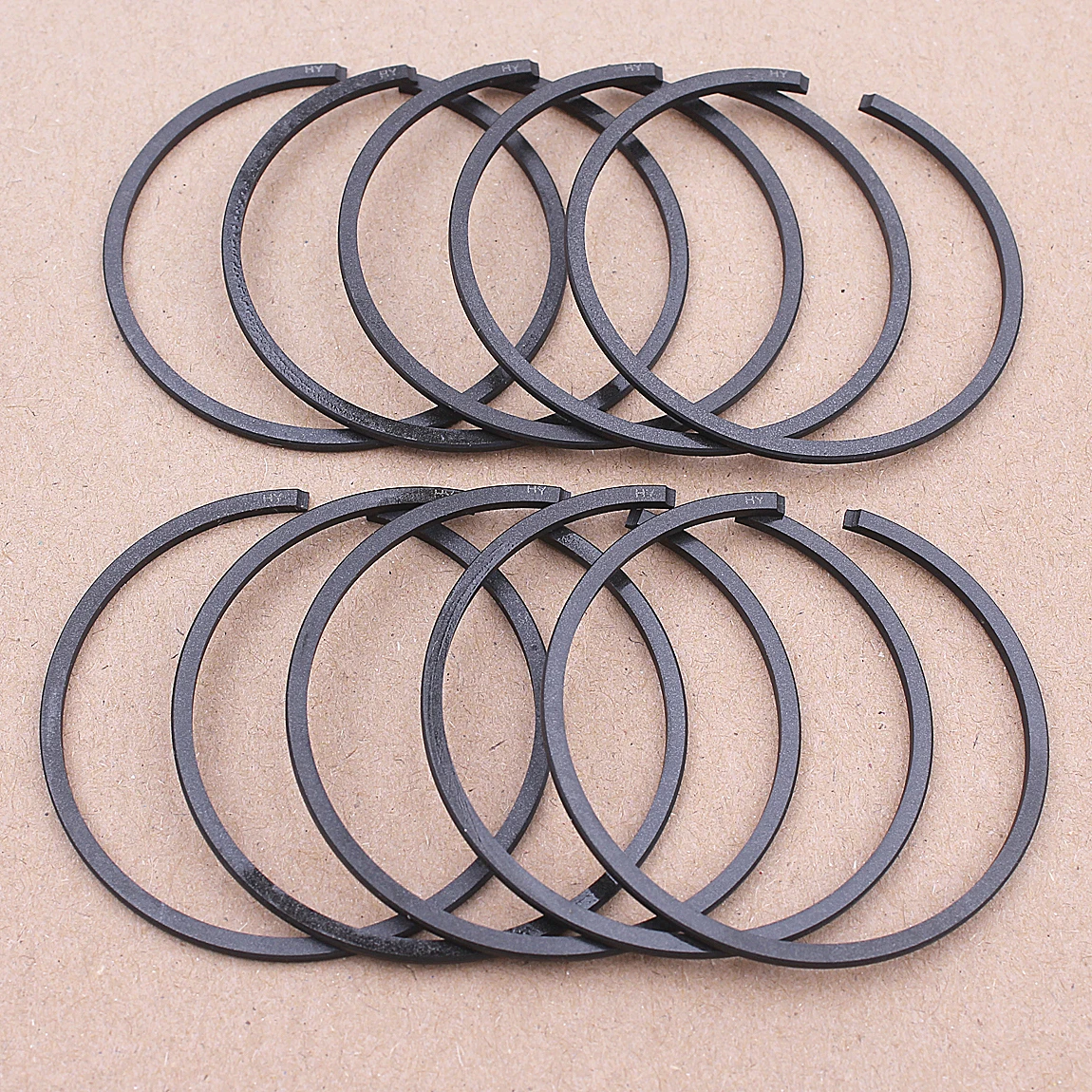 

10PCS 44mm x 1.5mm Piston Ring For Jonsered 2150 CS2150 Husqvarna 49 42 51 55 246 351 353 350 345 340 346 Chainsaw Spare Parts