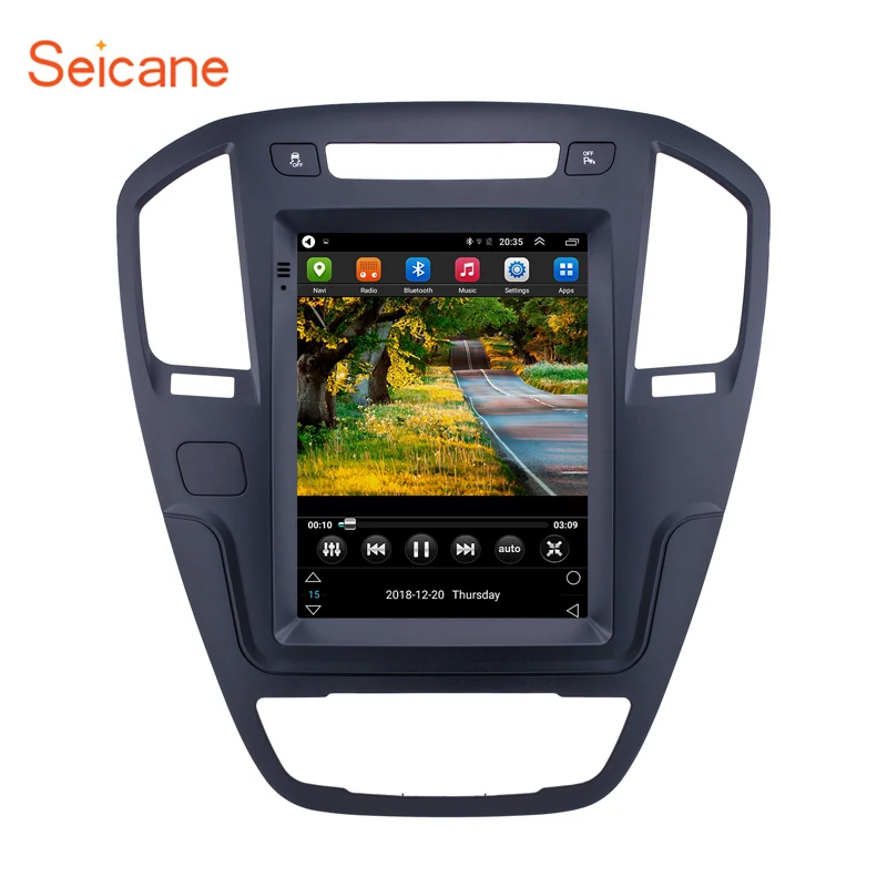 

Seicane 9.7 inch Android 9.1 Car Stereo wifi GPS Headunit Player 2Din for 2013 Buick Regal support OBD2 Rear Camera 4G Net
