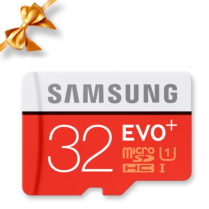 32GB SAMSUNG подлинная карта памяти EVO Plus Microsd флешка 256Г 128ГБ 64ГБ 32ГБ 16ГБ 8ГБ 100МБ/с Флэшка Class10 флеш TF SD карты флешки Самсунг Микро сд - Емкость: 32GB