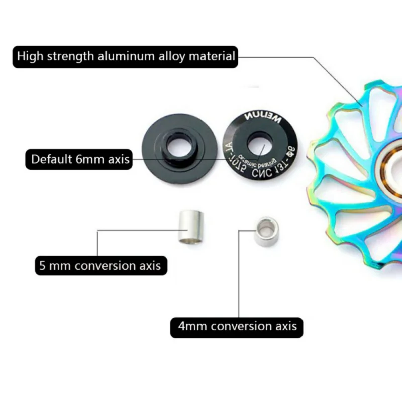 Задний переключатель передач для велосипеда Balight 11T/13T колесо шкива горного из