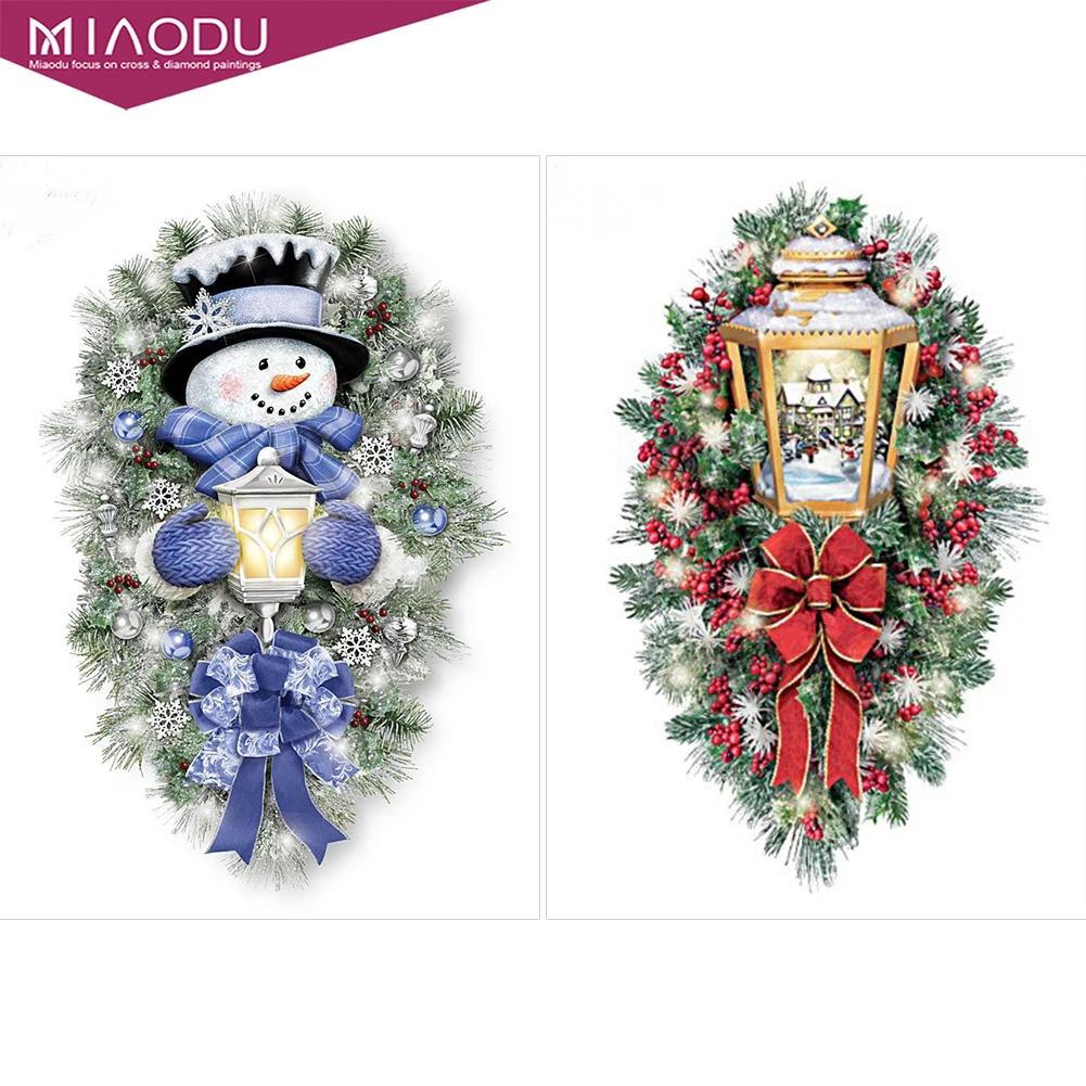 

5D Diamond Painting DIY Christmas Tree Full Round Drill Diamond Embroidery Cross Stitch Mosaic Resin Holiday Home Decor Gifts