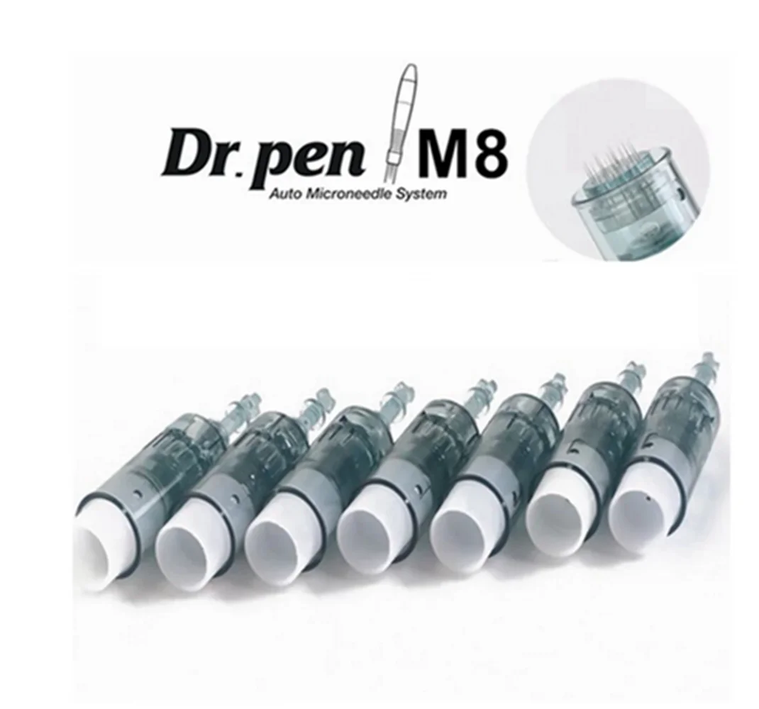 

10 Pcs Dr.Pen M8 Needle Cartridges Derma Pen Micro Needles 11Pin/16Pin/24Pin/36Pin/42Pin/5D Nano Round Microneedles