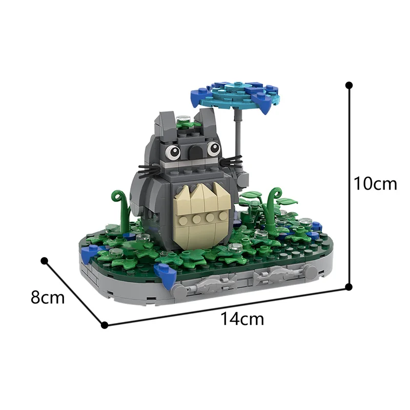 

MOC Cute Cat Japan Classic Anime Cartoon Mini Micro DIY Model Building Blocks Bricks Toys For boys Christmas Gifts 261pcs