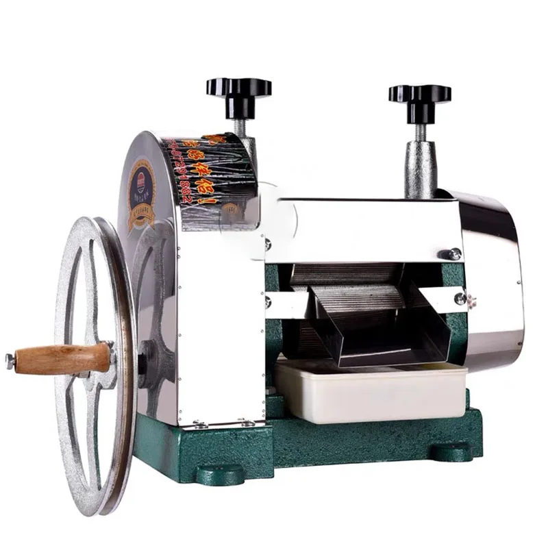 50kg/H Stainless Steel Manual Sugarcane Juicer Machine Commercial Separation Slag Juice Cane Squeezer Crusher Press NEW | Дом и сад