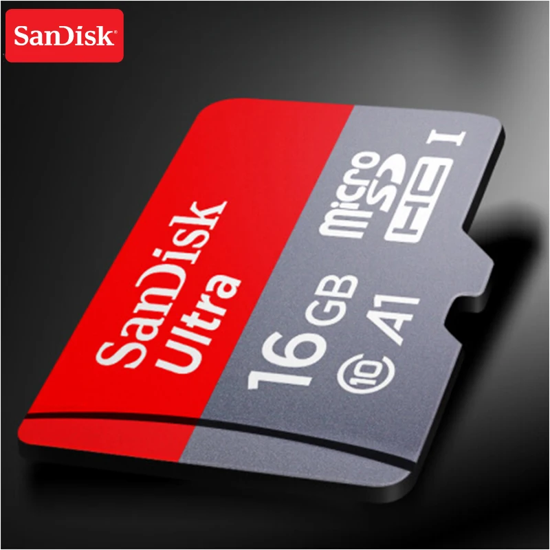 SanDisk Micro SD карта памяти 16 ГБ 32 64 128 Гб Max 98 Мб/с C10 U1 A1 флэш-карта для телефона