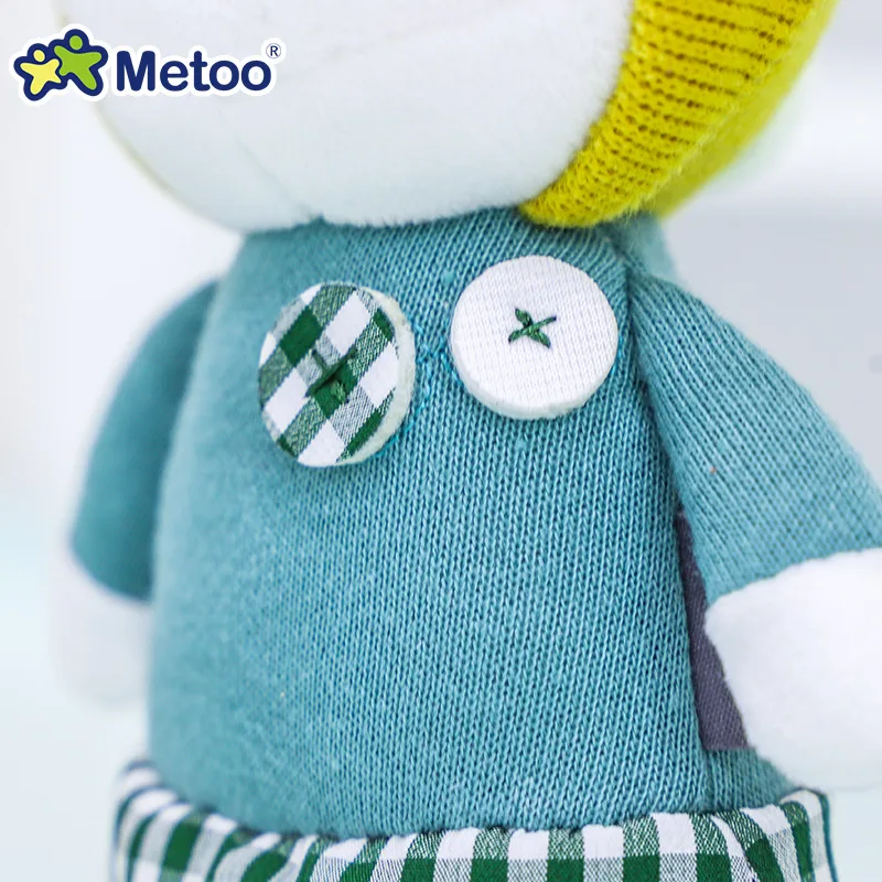 

Metoo new Q version of the rabbit keychain backpack pendant plush toy rabbit pendant M15