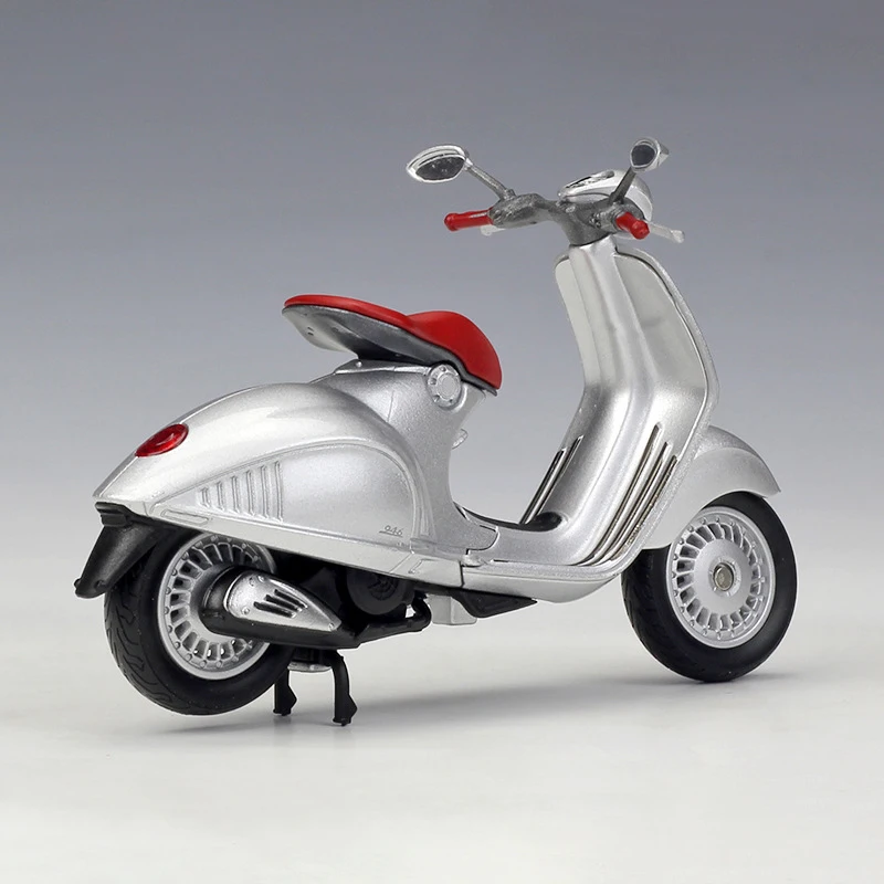 Модель мотоцикла Welly 1:18 2014 VESPA 946 модель из сплава велосипед миниатюрная гоночная