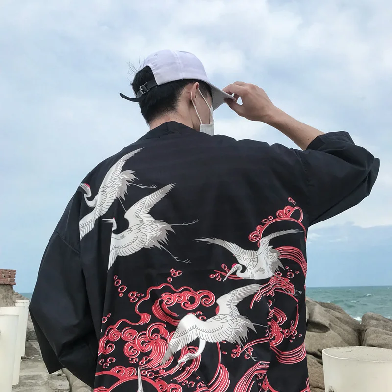 2019 рубашки мужские пляжные короткий рукав Повседневная рубашка узор Camisa Masculina