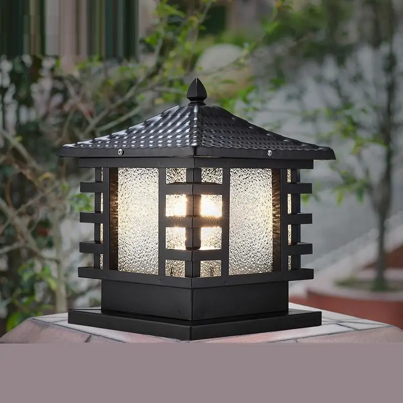 Светильник для ворот садовая статуэтка светодиодный светильник Terraza Y Jardin Decoracion
