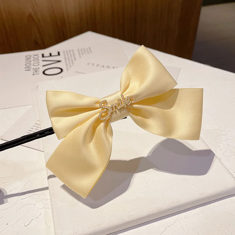 

Women Girls Bow Bun Hairstyle Knot Flower Bow Knot Hair Maker Tools hair Ornament Headband accessories Korean Fashion