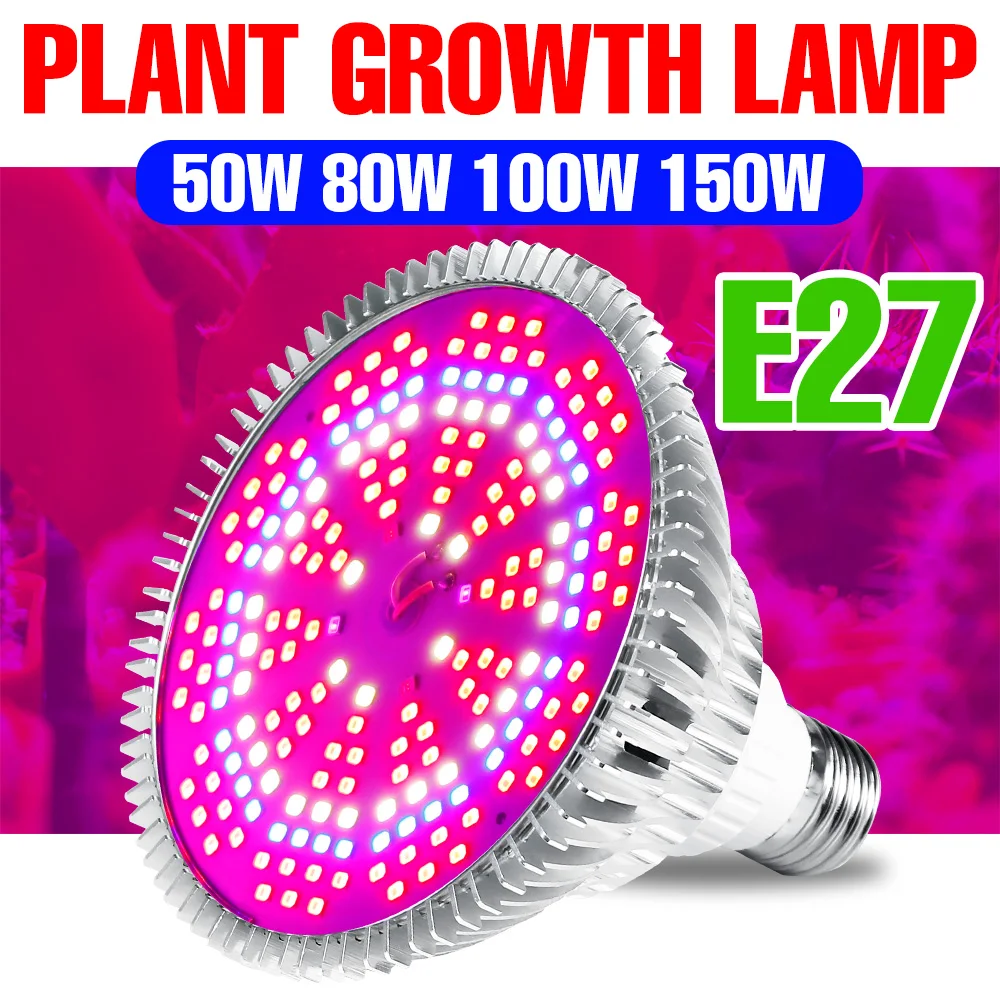 

Full Spectrum LED Plant Growth Spotlight Led Light Bulbs For Plants 220V Hydroponic Growth Light Indoor Flower Seeds Phyto Lamp