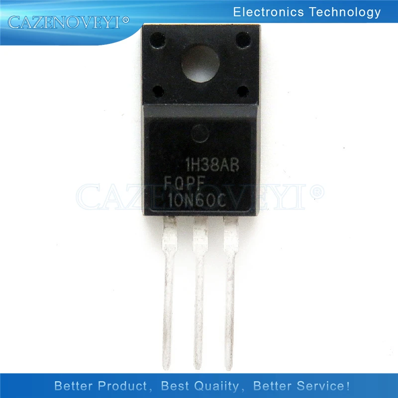 5 шт./лот FQPF10N60C 10N60C 10N60 TO-220 В наличии | Электронные компоненты и принадлежности
