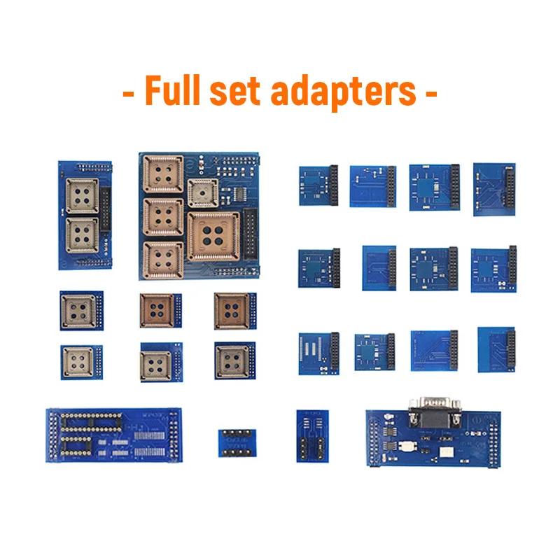 full set adapters Orange5 программатор полный набор OEM оранжевый 5 программатор с полным адаптером и аппаратное обеспечение устройства+ Расширенная функция - Цвет: full set adapters