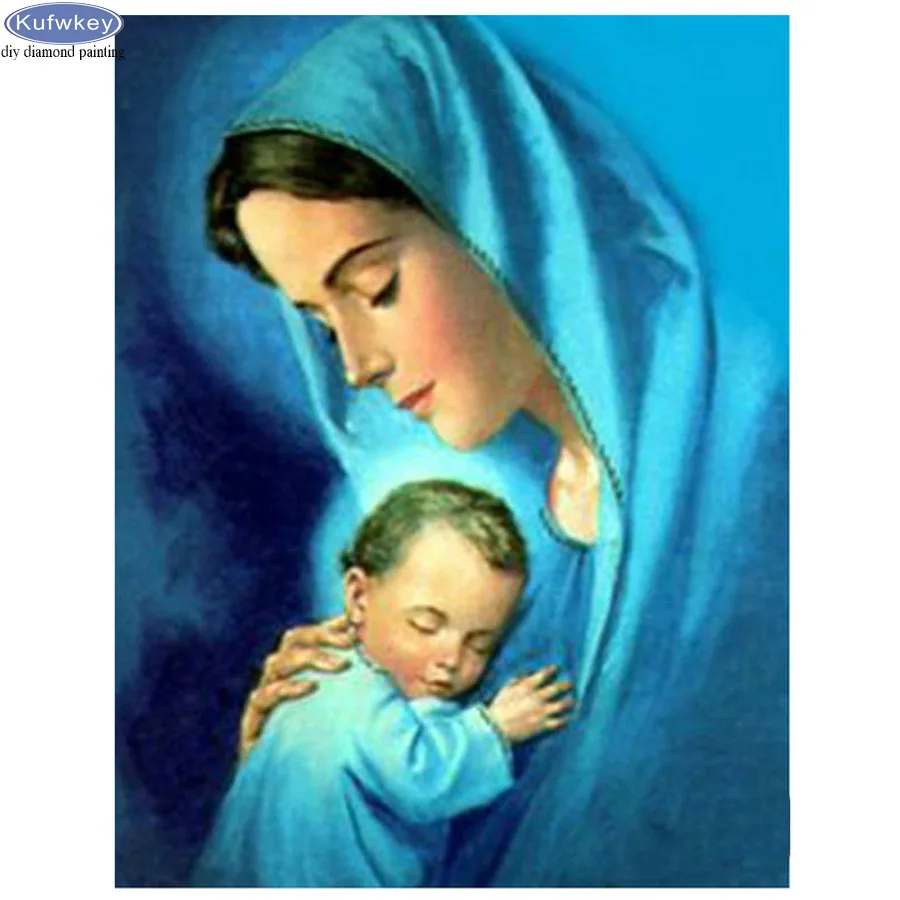 Алмазная вышивка для мамы и ребенка квадратная/круглая алмазная живопись сделай