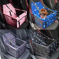 pet dog car seat cover travel dog safe dog car seat basket cat puppy bag travel mesh hanging waterproof bags carrier outdoor