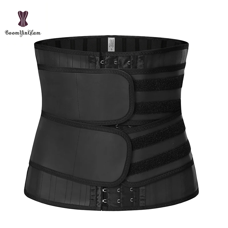 Non-Detachable 3 Hooks 25 Robs Girdle Belts Slimming Corset Women Double Strap Belt Waist Trainer With Modeling Strap
