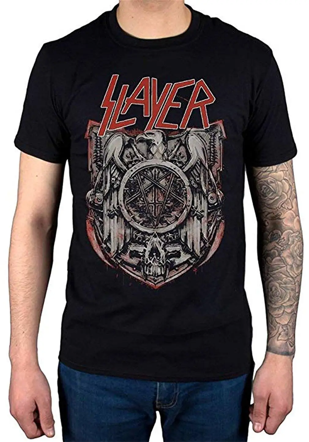 TSDFC Slayer медаль 2013 2014 даты футболка Черная Унисекс Мужская женская | одежда