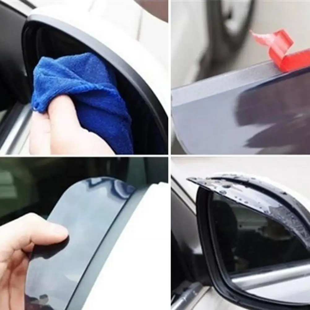 Вид сзади автомобиля дождь брови для Kia hyundai Genesis G70 G80 G90 Equus Creta KONA Enduro Intrado NEXO PALISADE HDC-2 Grandmaster