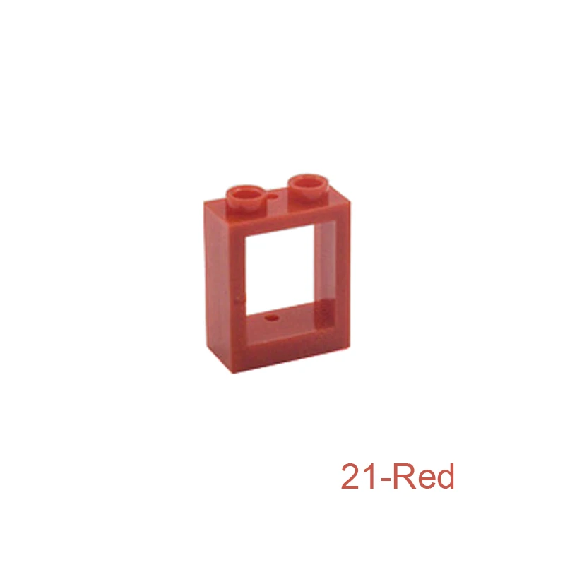 Строительный блок Guduola Window 1x2x2 (60592) рамы/окна/стены и двери MOC DIY Развивающие