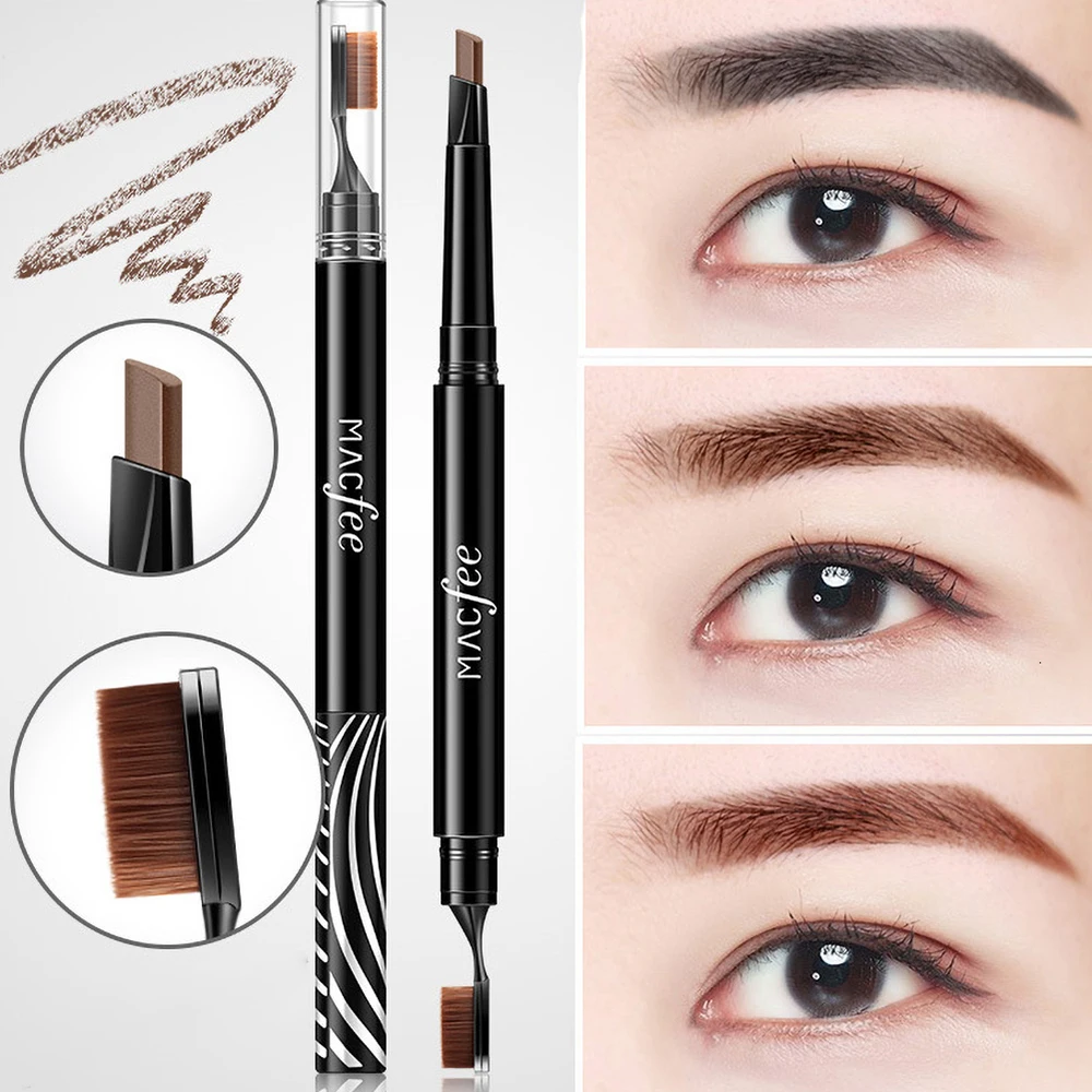 Карандаш для бровей с кисточкой и двойной головкой|Средства роста бровей| |