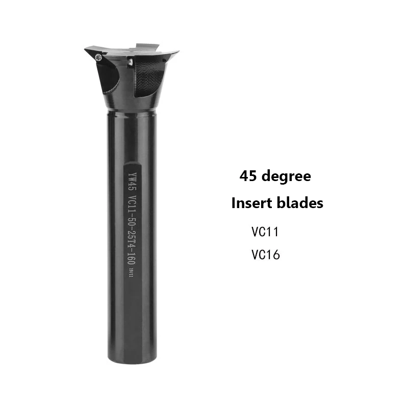 CNC YW55 60 Degree Straight Shank Dovetail Groove Tool Holder Milling Cutter Indexable Mill Bar | Инструменты
