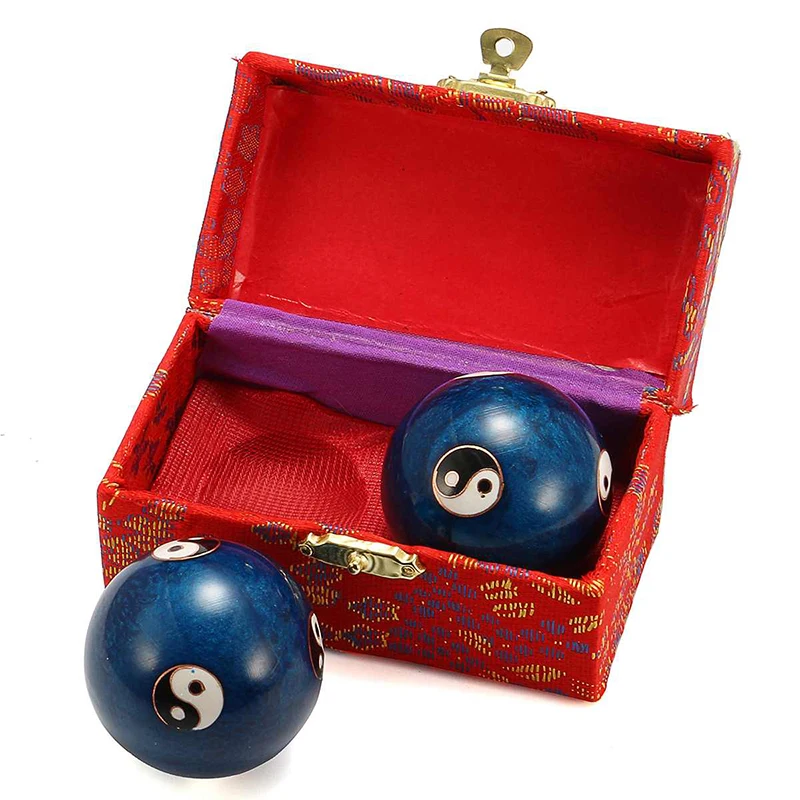 Китайский Массажный мяч для упражнений здоровья снятия стресса ручной массаж