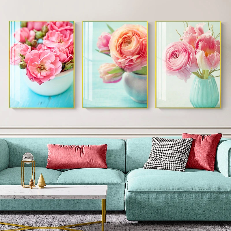 

5D Diamond Painting Full Flowers Rose DIYDiamond Embroidery Flower Vase Cross Stitch Kit Landscape Sticker Home Decor Love Gift