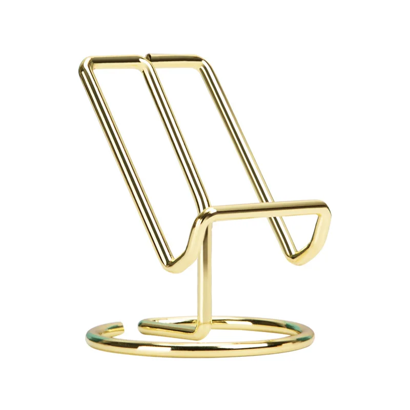 

Mobile Phone Holder Stand Nordic Wrought Iron Desktop Reading Organizer Phone Storage Rack Display Stand Desk Table Decoration