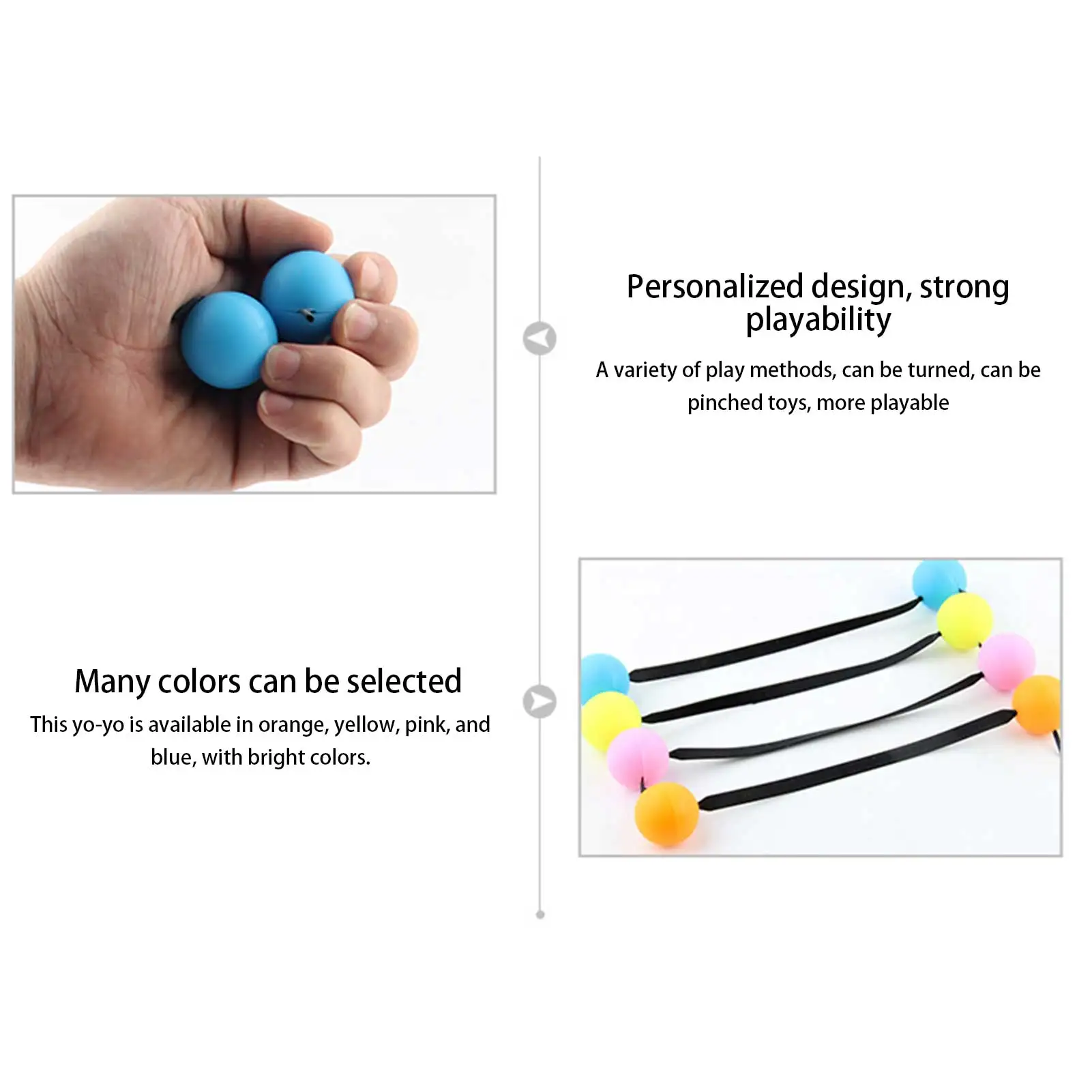 

1 Pcs Finger Ball Toy LED Light Hand Throwing Silicone Ball Stress Relief Toys For Children Outdoor Yoyo W50