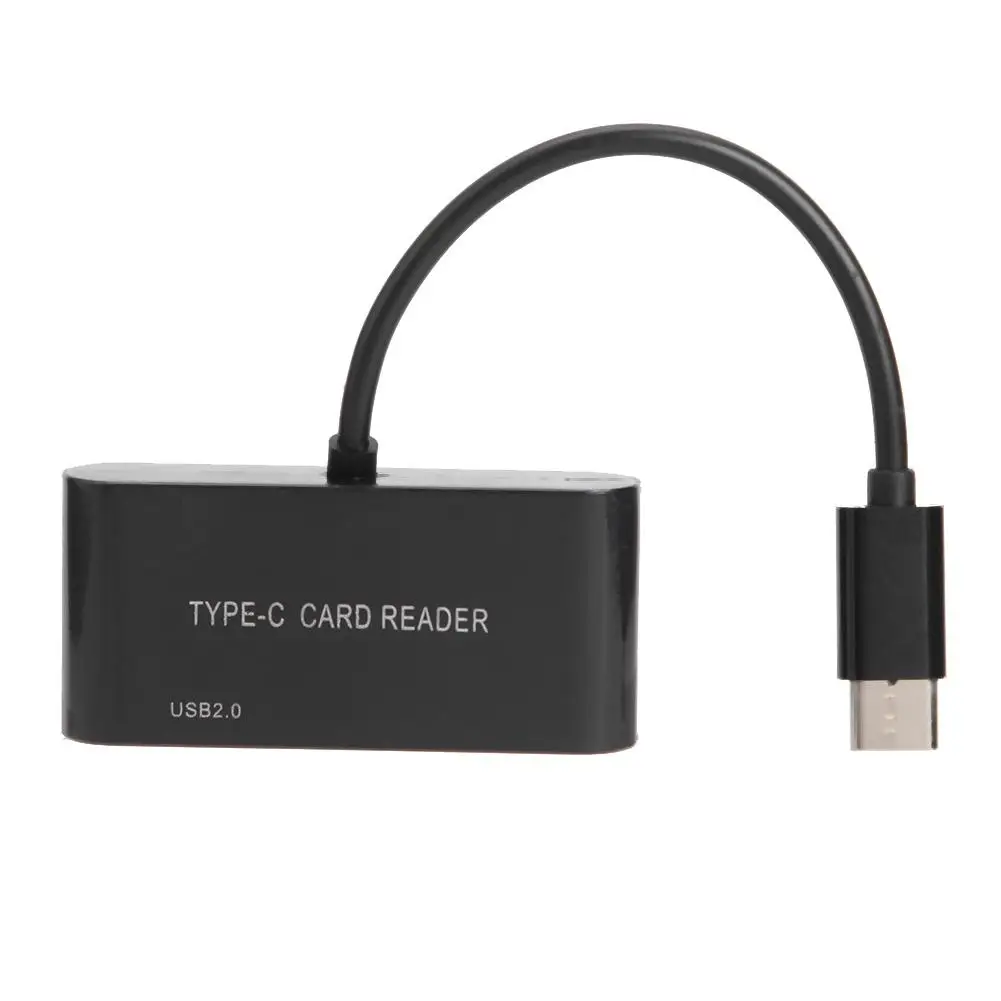 USB C концентратор 3 в 1 устройство для чтения TF-карт Type 2 0 OTG адаптер конвертер