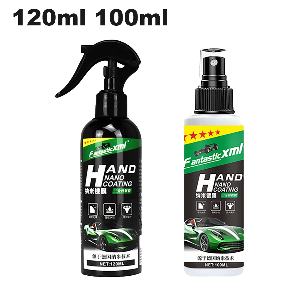 

Nano Ceramic Coating for Cars 10h Liquid Hydrophobic Spray Polishing Auto Products Paint Glass Plated Crystal Coating Car Care