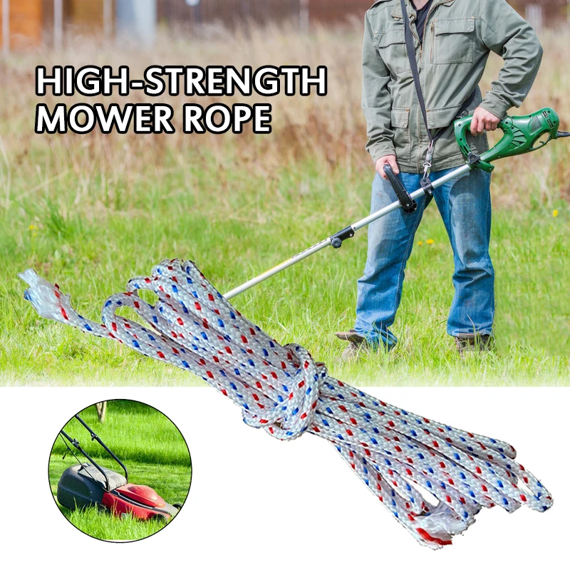 Пусковой шнур 3 м 5 мм пусковой для стартера двигателя триммер резак бензопилы