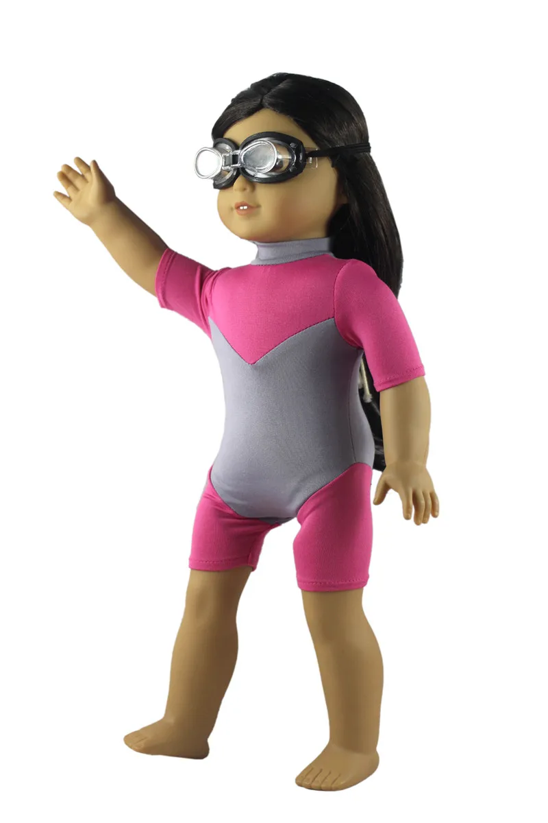 1 комплект одежды для кукол + пара солнцезащитных очков 18 дюймовых американских