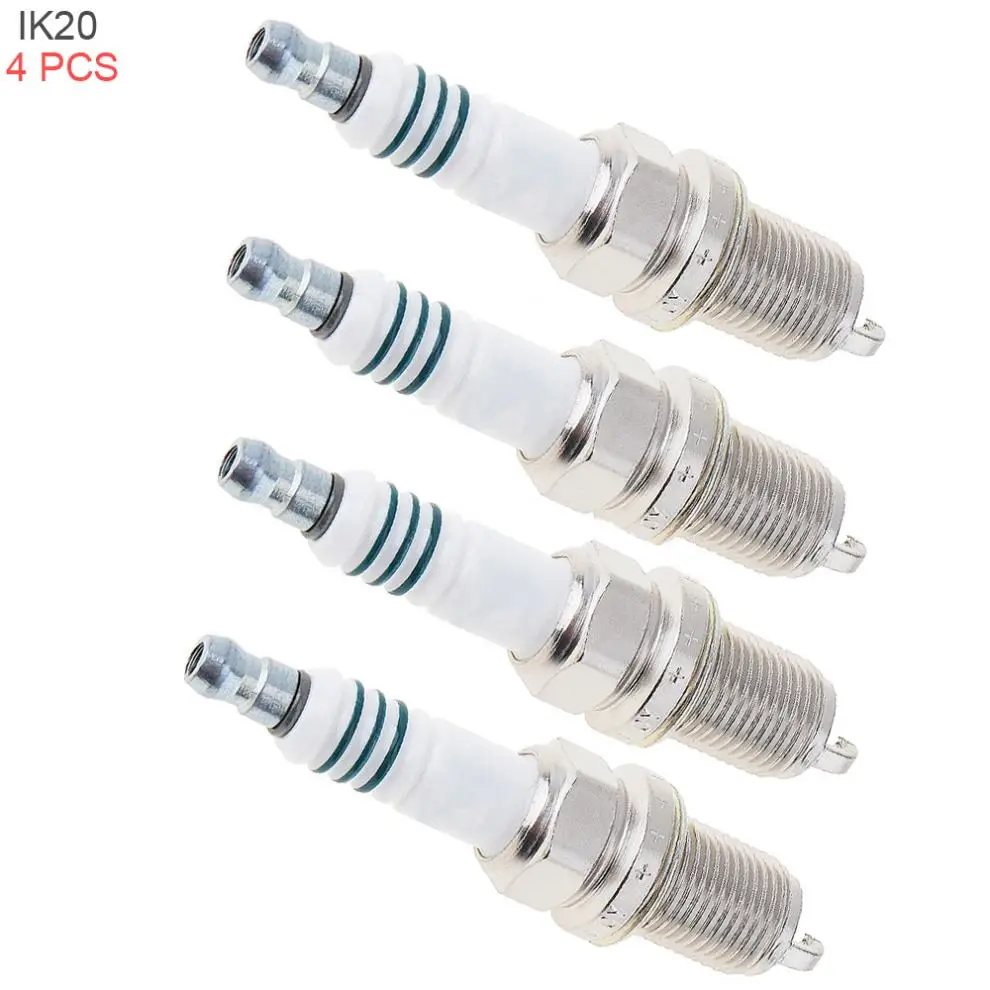 4 шт. Авто зажигания автомобиля Иридиевые свечи сопла IK20 5304 Подходит для Audi / Dodge